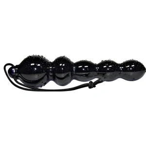 Dildo Globular Anal Negru pe Denysa.ro