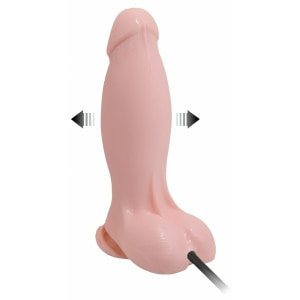 Dildo Gonflabil Cu Ventuză 19.3cm