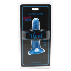 Dildo Happy Penis Dong 6 inch Albastru