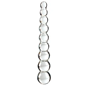 Dildo Sticla Transparent Pentru Stimulare Anala