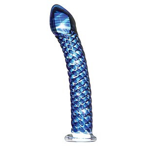 Dildo Icicles No 29 Albastru pe Denysa.ro