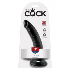 Dildo King Penis 20.5 cm Negru