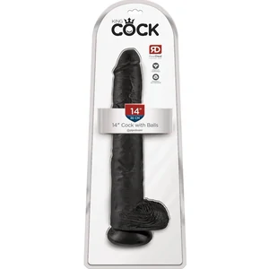 Dildo King Penis 35.6cm Negru