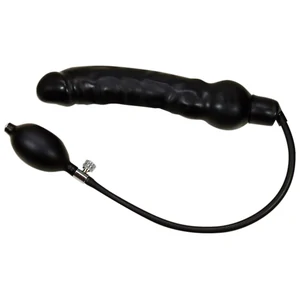 Dildo Gonflabil Din Latex Negru