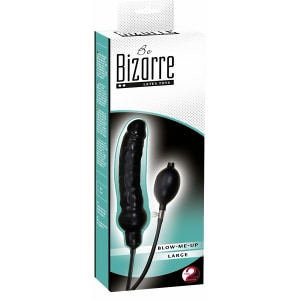 Dildo Latex Show Me Up Negru 25cm
