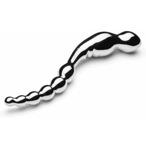 Dildo Le Wand Stainless Steel Swerve Argintiu pe Denysa.ro