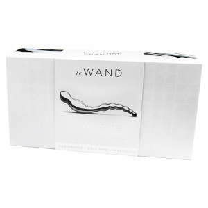 Dildo Le Wand Stainless Steel Swerve Argintiu