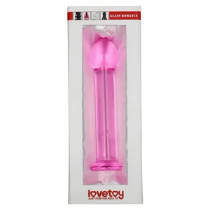 Dildo LoveToy Glass Romance Roz