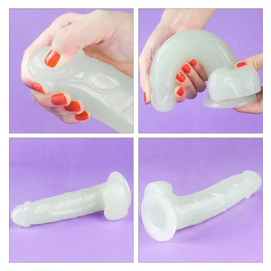 Dildo Lumino Play 21 cm Alb
