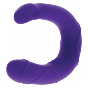 Dildo Mini Double Mov pe Denysa.ro