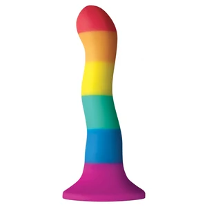 Dildo Multicolor Pride Edition Wave 17.5cm Dildo Multicolor Pride Edition Wave 17.5cm pe Denysa.ro