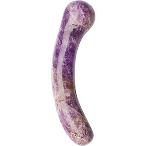 Dildo Pure Amethist Curved Mov pe Denysa.ro