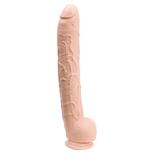 Dildo Rambone Penis 17 Inch Natural