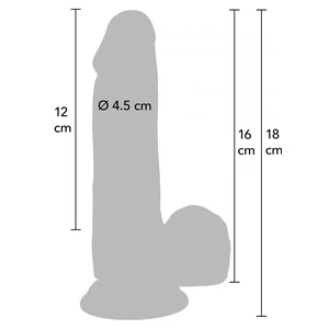 Dildo Realist Hidden Desire 16 cm