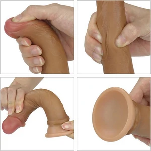 Dildo Realistic 17.8cm Dual Layered