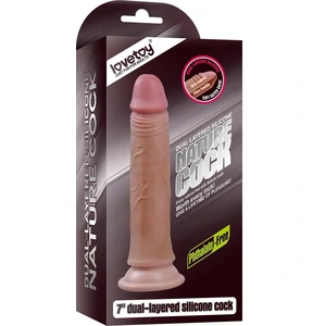 Dildo Realistic 17.8cm Dual Layered