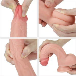 Dildo Realistic 20cm Dual-Layered