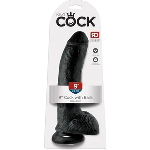 Dildo Realistic 22.9cm Negru