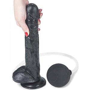 Dildo Realistic 27cm Squirting Negru