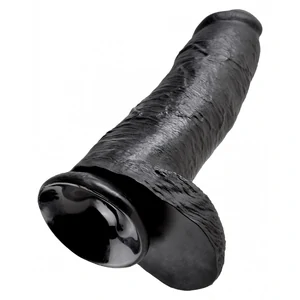 Dildo Realistic 30cm Cu testicule Negru