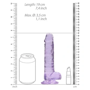 Dildo Realistic Crystal 7.4 Mov