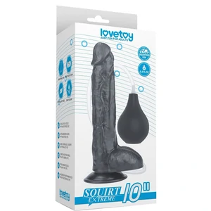 Dildo Realistic Cu Ejaculare Extreme 10inch Negru