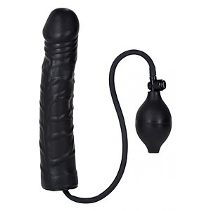 Dildo Realistic Inflatable Stud 24cm Negru pe Denysa.ro