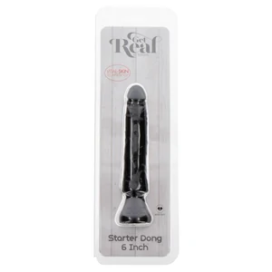 Dildo Realistic Starter 16cm Negru