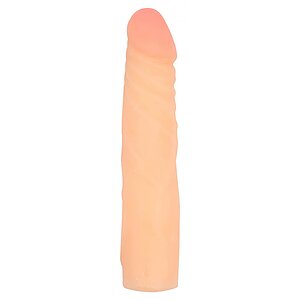 Dildo Realistic White Flexible Spine Natural