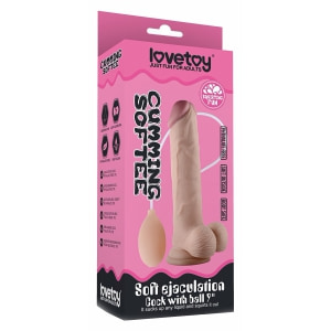 Dildo Soft Cu Ejaculare 23cm