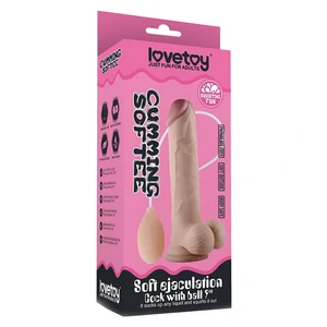 Dildo Soft Cu Ejaculare 23cm