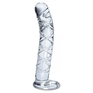 Dildo Sticlă Icicles No 60 Transparent pe Denysa.ro