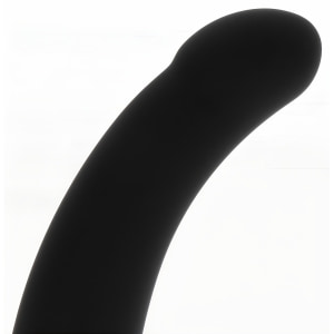 Dildo Strap-On Dong Medium 14cm Negru