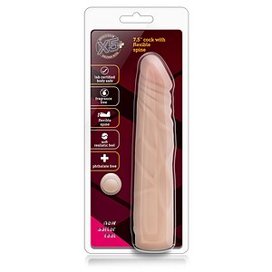 Dildo X5 Flexible Spine 17cm