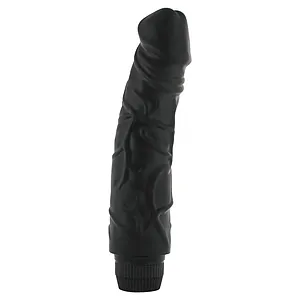 Vibrator Negru Dispozitiv Rasfat Senzual Detalii Naturaliste Negru