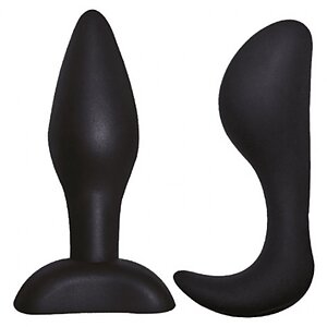 Dominant Submissive Silicone Anal Plugs Negru pe Denysa.ro