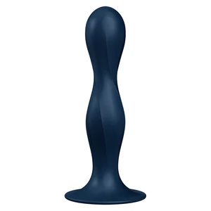Double Ball-R Weighted Dildo Albastru
