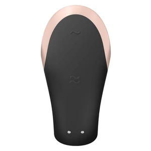 Double Love Luxury Partner Vibrator Negru