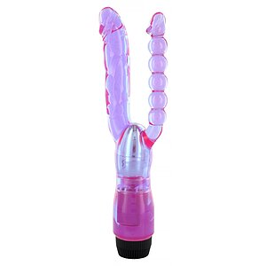 Vibrator Dublu Double Vibrator Seven Creations Mov