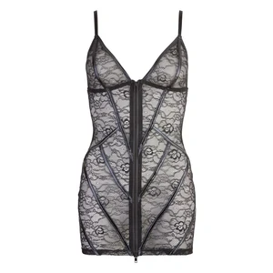 Dress Cottelli Collection Lace Negru Dress Cottelli Collection Lace Negru pe Denysa.ro