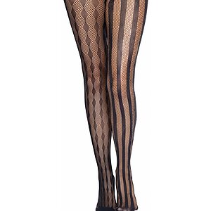 Dresuri Leg Avenue Harlequin Negru XS-L