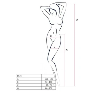 Dresuri Passion S026 Negru S-L