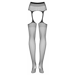 Dresuri Portjartier Sexy Transparente Negre