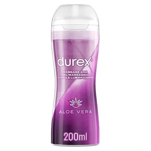 Durex Aloe Vera Gel Masaj și Lubrifiant 2 în 1, pe Denysa.ro