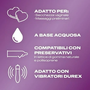 Durex Aloe Vera Gel Masaj și Lubrifiant 2 în 1, 200ml