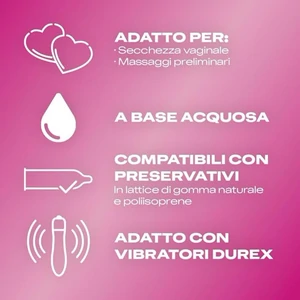 Durex Gel Masaj Stimulant Guarana 2 în 1, 200ml
