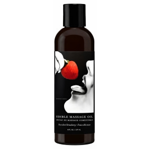 Edible Massage Oil-Strawberry pe Denysa.ro