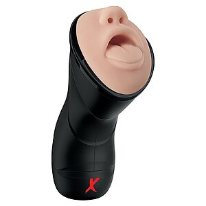 Elite Deep Vibrating Stroker Negru pe Denysa.ro