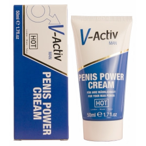 Erecție Prelungită Cremă V-Activ Penis Power pe Denysa.ro