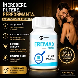 Eremax Pastile Erecție 15 capsule